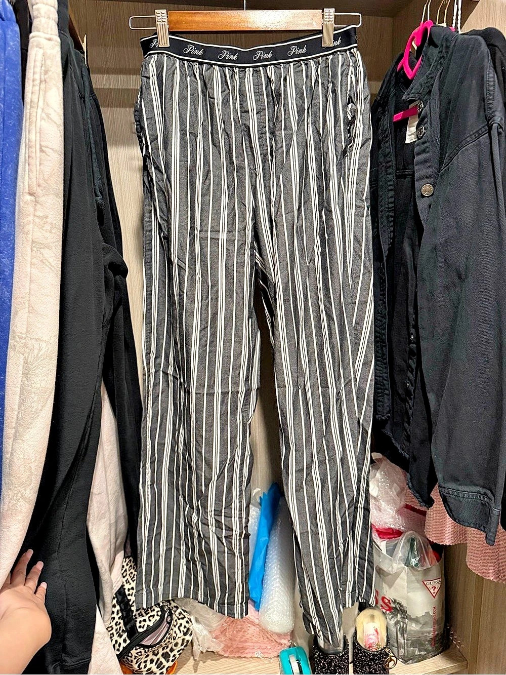 Victoria's Secret/PINK Striped Pajama Pants